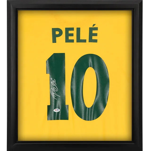 Pele Signed Brazil Photo: Legendary Bicycle Kick - Genuine Signed