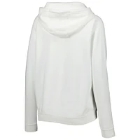 Chandail à capuchon en trois mélanges raglan Nike de l'équipe nationale du Brésil pour femme, blanc