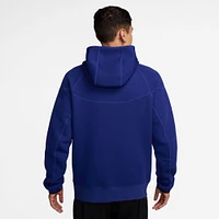 Sweat à capuche Nike Royal Brazil Tech Fleece entièrement zippé pour homme et femme
