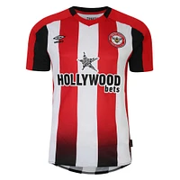 Men's Umbro Red Brentford FC 2024/25 Home Replica Jersey