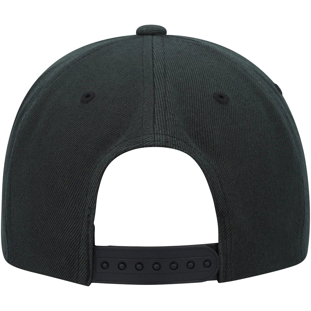 Men's Black Alpha Square Netplus Snapback Hat