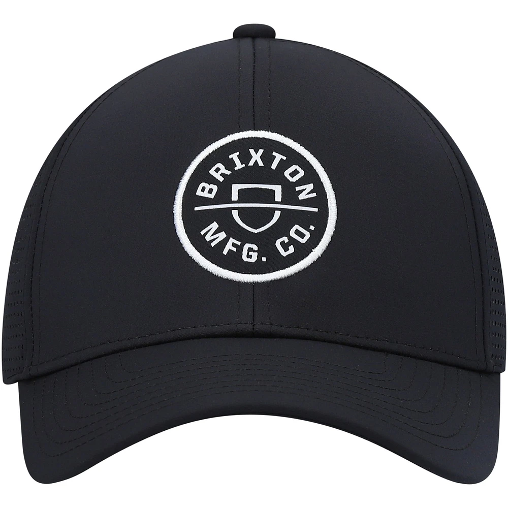 Casquette Snapback Brixton Black Crest X Trucker pour hommes