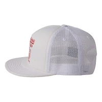 Men's Brixton White Estupendo Trucker Snapback Hat