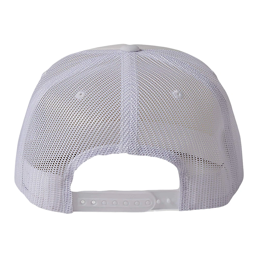 Men's Brixton White Estupendo Trucker Snapback Hat