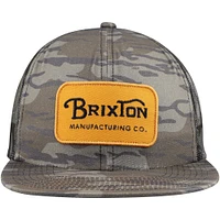 Men's Camo Brixton Grade Trucker Snapback Hat