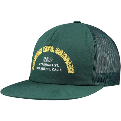 Casquette Snapback Trucker Brixton Haven de coloris vert pour hommes