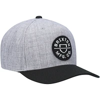 Chapeau réglable gris chiné Crest C pour hommes