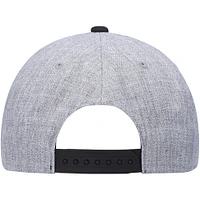 Chapeau réglable gris chiné Crest C pour hommes