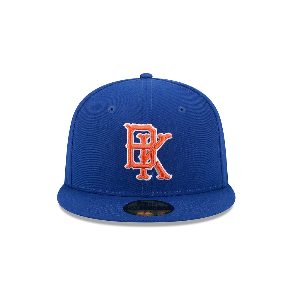 Men's New Era  Blue Brooklyn Cyclones Theme Nights 59FIFTY Fitted Hat