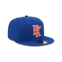Men's New Era  Blue Brooklyn Cyclones Theme Nights 59FIFTY Fitted Hat