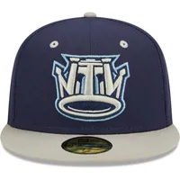 Casquette ajustée 59FIFTY Brooklyn Jefes Copa De La Diversion New Era pour homme, bleu marine/gris