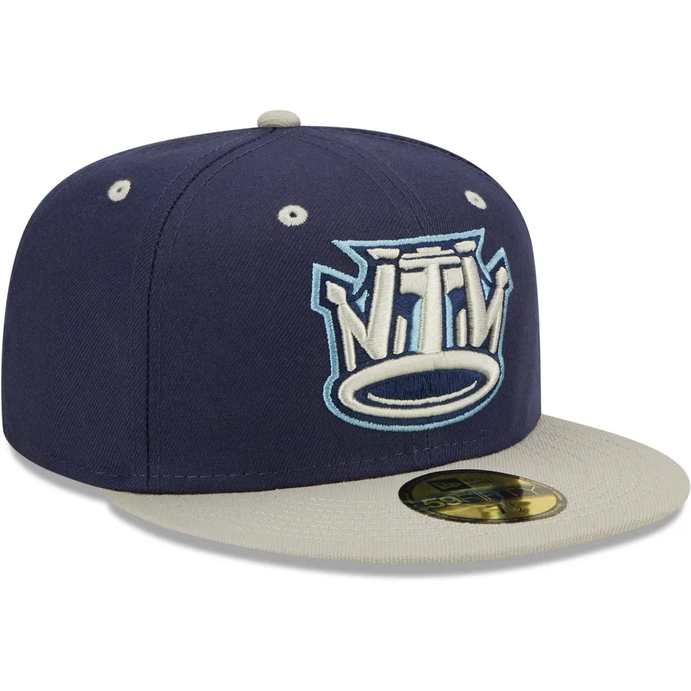 Casquette ajustée 59FIFTY Brooklyn Jefes Copa De La Diversion New Era pour homme, bleu marine/gris