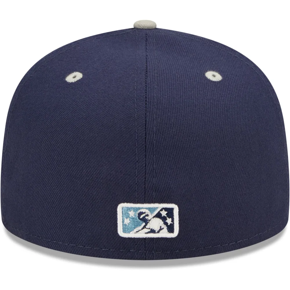 Casquette ajustée 59FIFTY Brooklyn Jefes Copa De La Diversion New Era pour homme, bleu marine/gris