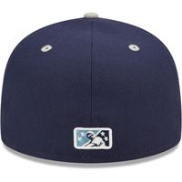 Men's New Era Navy/Gray Brooklyn Jefes Copa De La Diversion 59FIFTY Fitted Hat