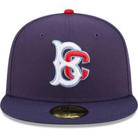 Men's New Era Navy Brooklyn Cyclones Authentic Collection 59FIFTY Fitted Hat