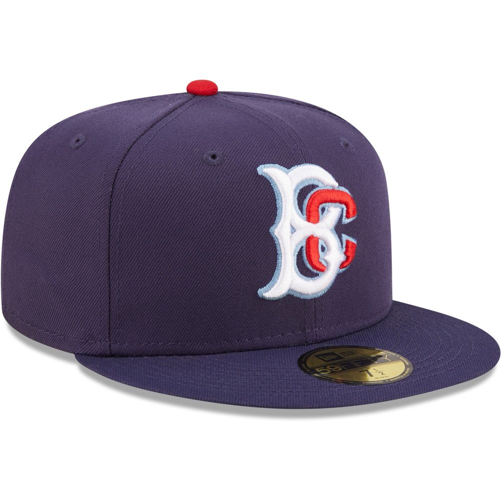 Men's New Era Navy Brooklyn Cyclones Authentic Collection 59FIFTY Fitted Hat