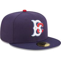 Men's New Era Navy Brooklyn Cyclones Authentic Collection 59FIFTY Fitted Hat