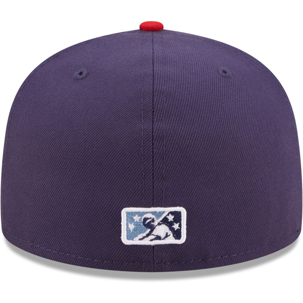 Men's New Era Navy Brooklyn Cyclones Authentic Collection 59FIFTY Fitted Hat