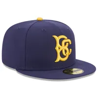 Casquette ajustée 59FIFTY avec logo alternatif Brooklyn Cyclones pour homme New Era bleu marine