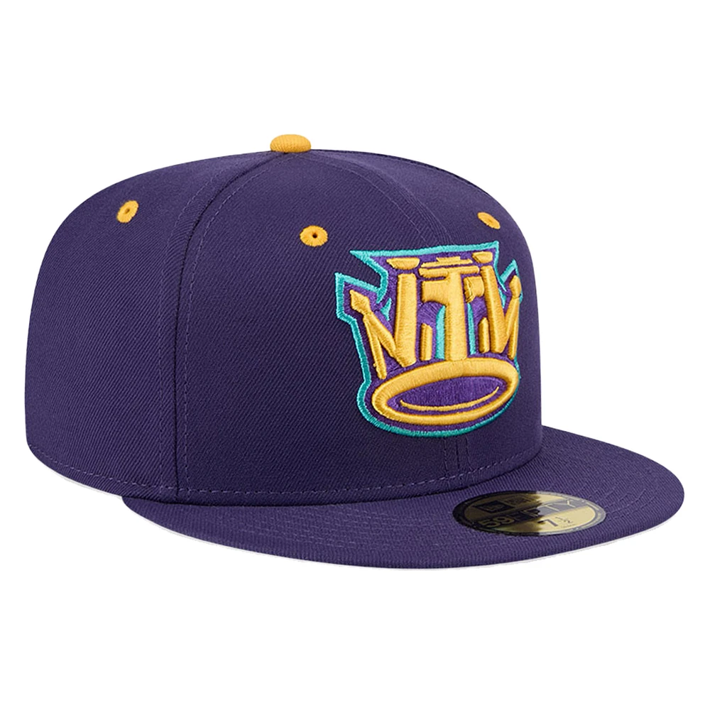 Men's New Era Purple Brooklyn Cyclones Copa de la Diversión 59FIFTY Fitted Hat