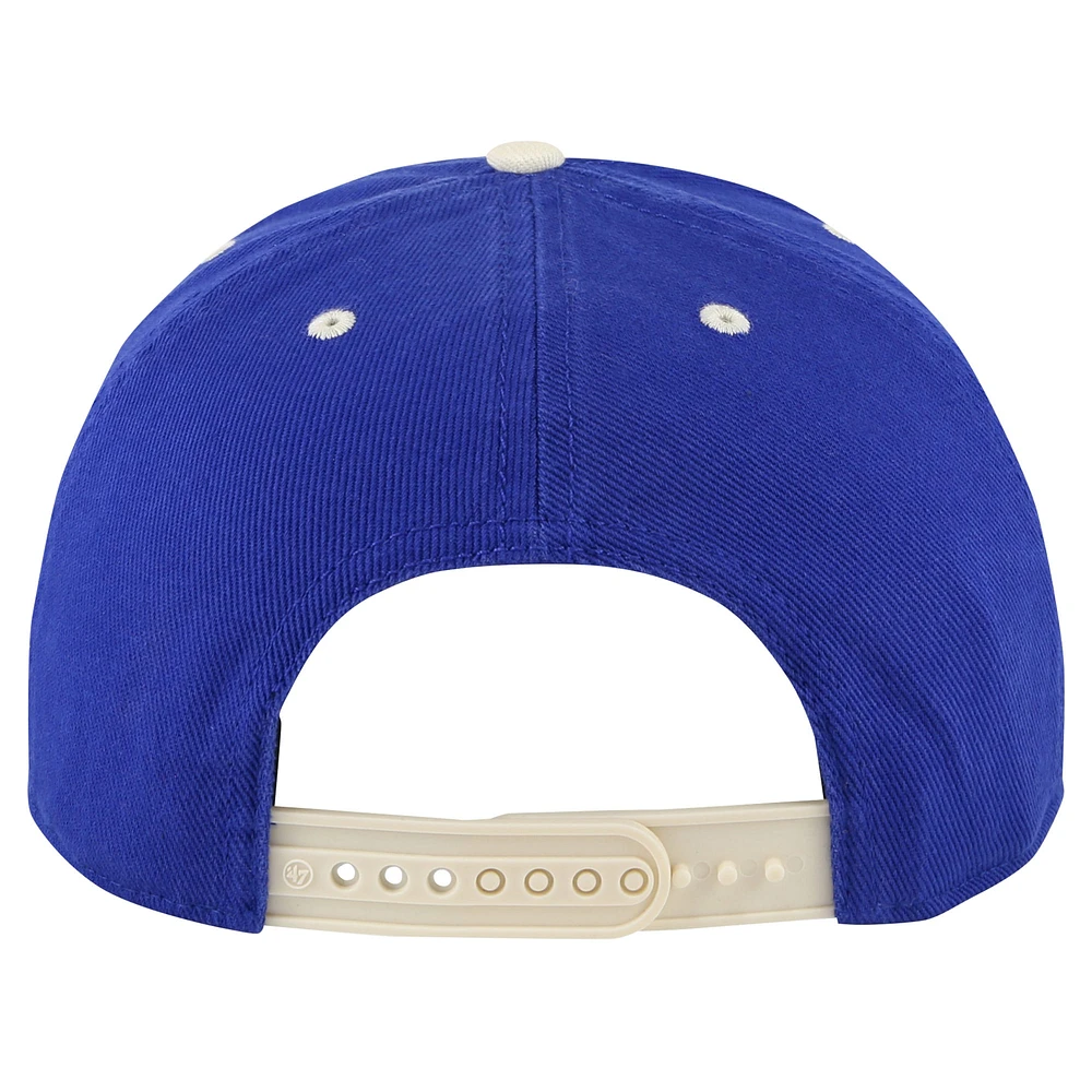 Men's '47 Royal Brooklyn Dodgers  Double Headed Baseline Hitch Adjustable Hat