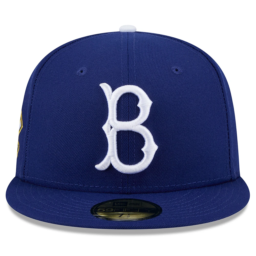 Men's New Era  Royal Brooklyn Dodgers 2025 Jackie Robinson Day 59FIFTY Fitted Hat