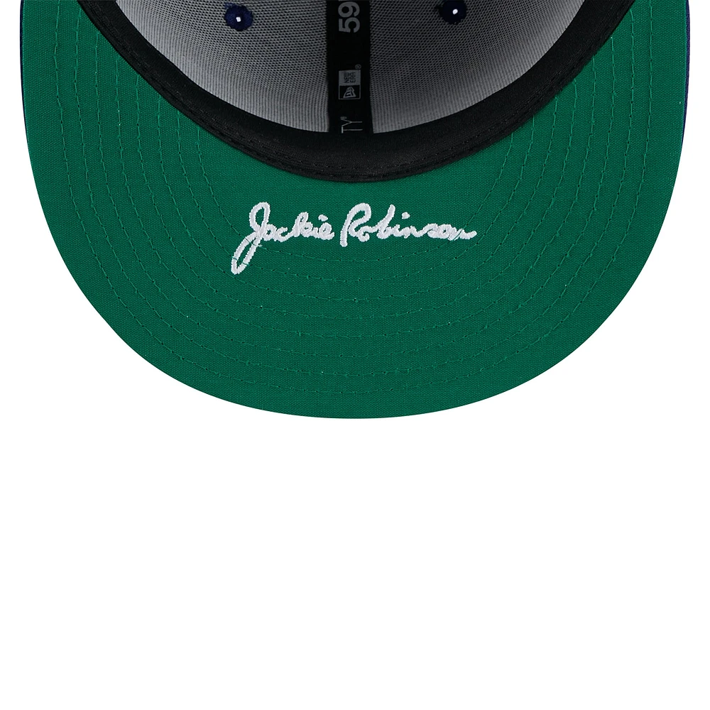 Men's New Era  Royal Brooklyn Dodgers 2025 Jackie Robinson Day 59FIFTY Fitted Hat