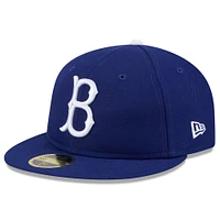 Men's New Era  Royal Brooklyn Dodgers 2025 Jackie Robinson Day Retro Crown 59FIFTY Fitted Hat