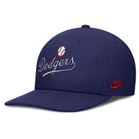 Men's Nike Navy Brooklyn Dodgers Pro Performance Snapback Hat
