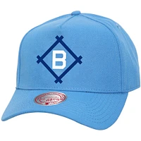 Unisex Mitchell & Ness  Blue Brooklyn Dodgers Basic Coop Pro Adjustable Hat