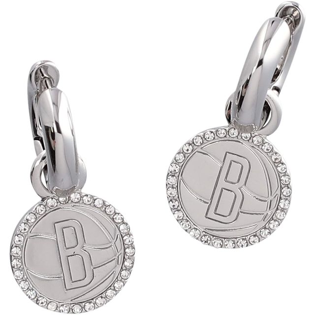 BaubleBar Brooklyn Nets Huggie Boucles d'oreilles