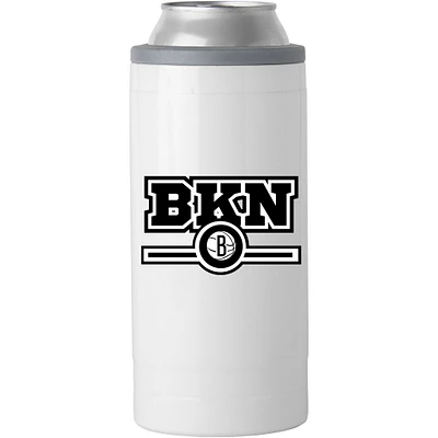 Brooklyn Nets 12oz. Letterman Slim Can Cooler