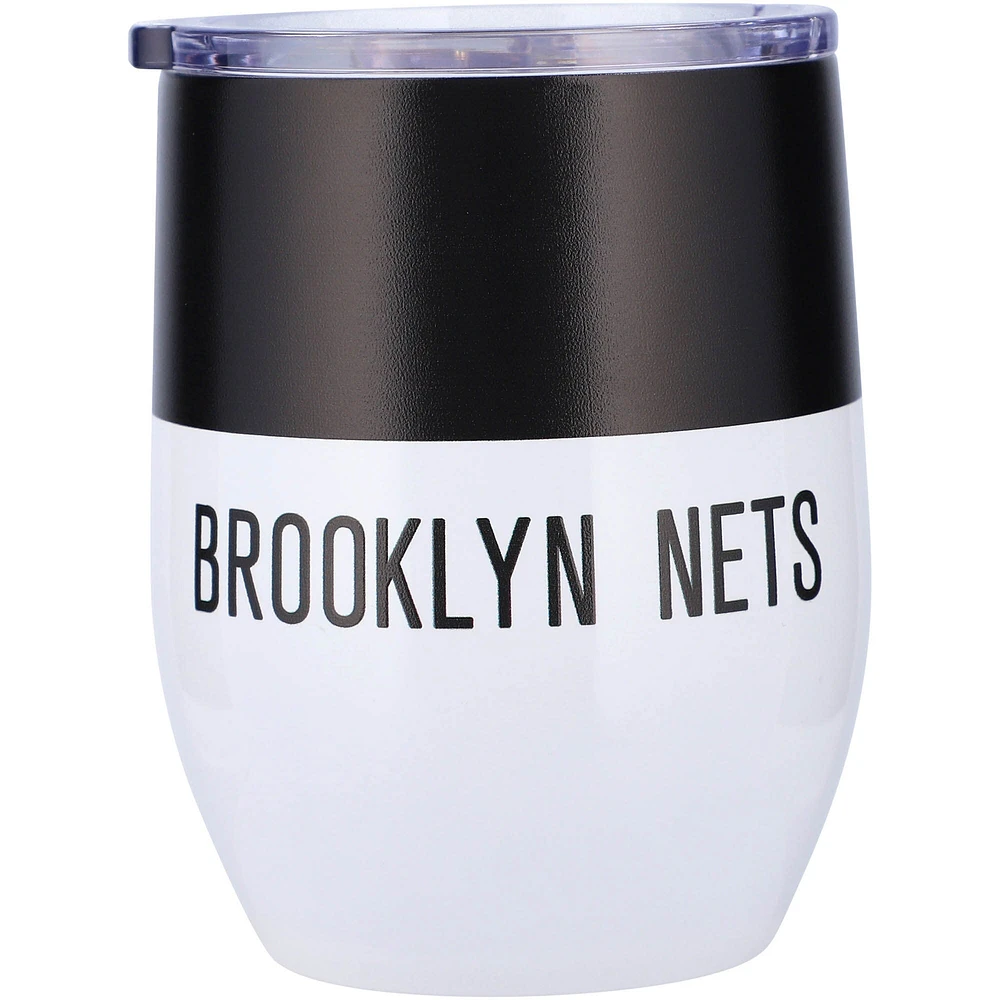 Filets de Brooklyn 16 oz. Gobelet incurvé en acier inoxydable Colorblock