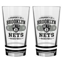 Brooklyn Nets 2-Piece Mixing Glass Set