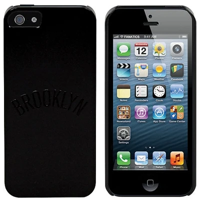 Coque à clipser pour iPhone 5 Brooklyn Nets – Noir