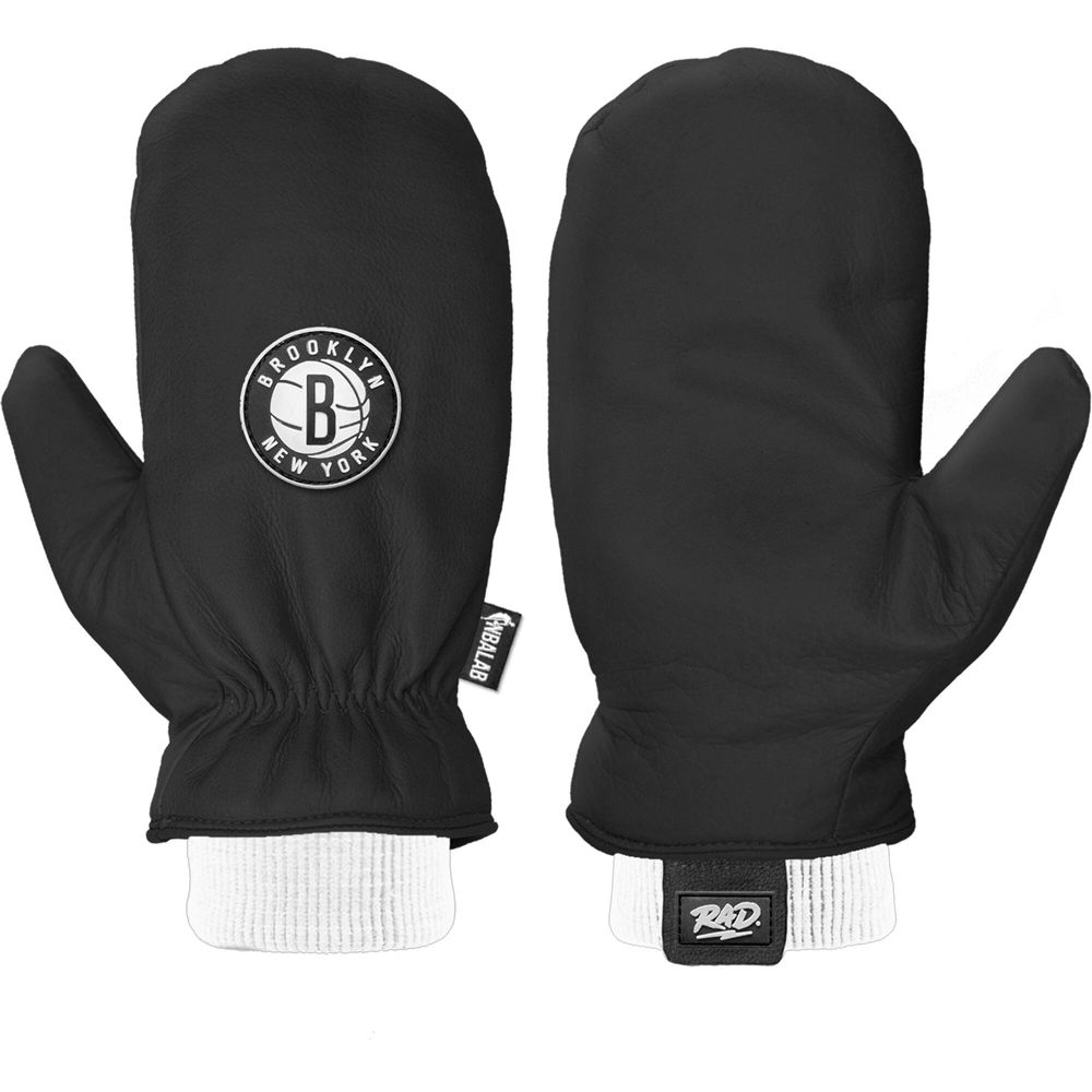 Brooklyn Nets Team Snow Mittens