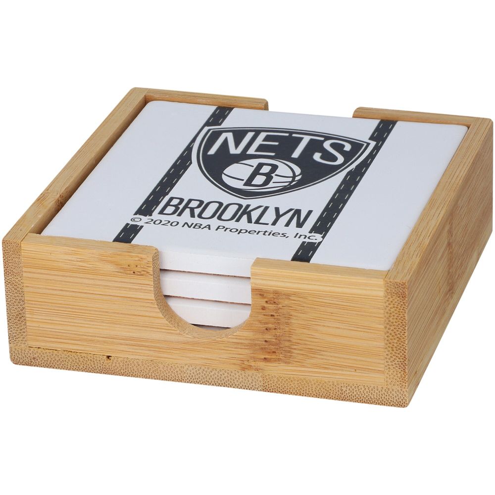 Brooklyn Nets Team Uniform Coaster Set