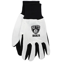 Brooklyn Nets WinCraft Gants utilitaires bicolores