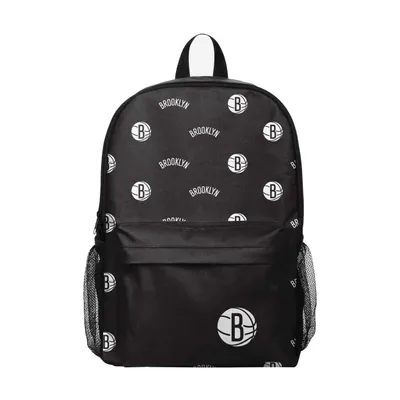 Brooklyn Nets FOCO Repeat Logo Backpack