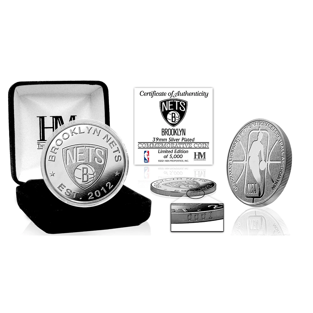 Highland Mint Brooklyn Nets Silver Mint - Coin