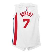 Infant Nike Kevin Durant White Brooklyn Nets Swingman Jersey - Classic Edition