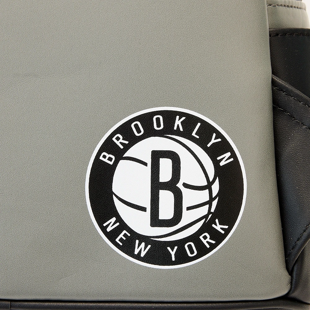 Loungefly Brooklyn Nets Patches Mini Backpack