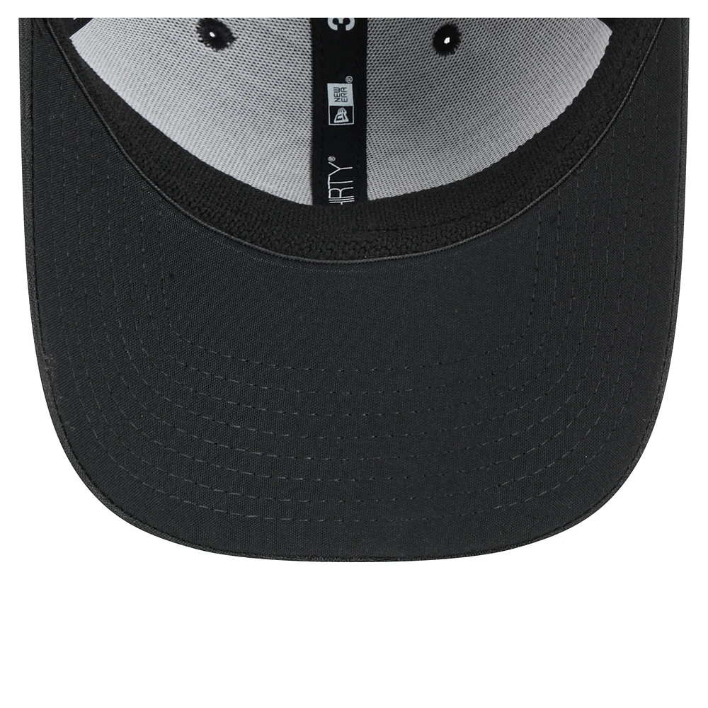 Men's New Era  Black Brooklyn Nets Subtle Camo 39THIRTY Flex Hat