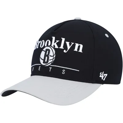 Brooklyn Nets '47 Super Hitch Adjustable Hat - Black/Gray