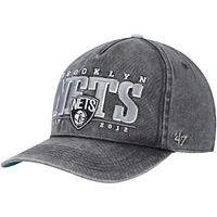 Casquette '47 Black Brooklyn Nets Fontana Hitch Snapback pour homme