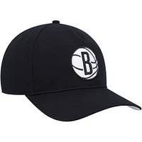 Men's '47 Black Brooklyn Nets Hitch Snapback Hat