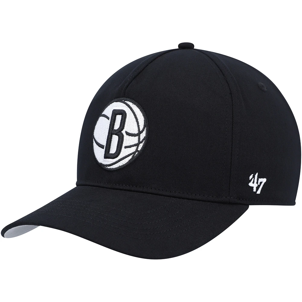 Casquette Snapback Brooklyn Nets '47 noire pour homme