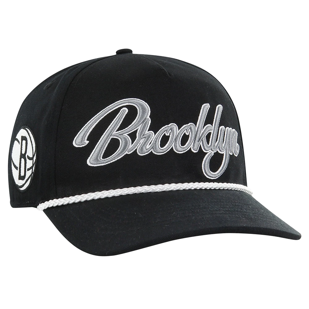 Casquette réglable '47 Brooklyn Nets Overhand Logo Hitch pour hommes