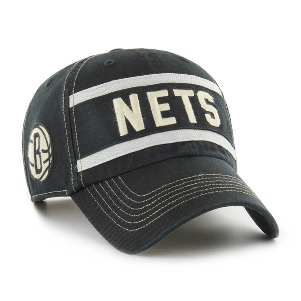 Casquette ajustable '47 Brooklyn Nets Quick Snap Clean Up pour hommes, noire