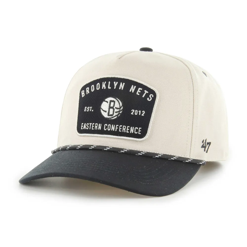 Men's Brooklyn Nets '47 Black Team Franchise Fitted Hat